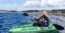 Intex Challenger K1 Kayak, 1-Person Inflatable Kayak Set with Aluminum Oars and High Output Air Pump