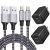Cargador rápido para iPhone, paquete de 2 cargadores de pared USB [certificado Apple MFi]