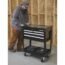 Ironton 30in. 5-Drawer Mechanic's Tool Cart - 33-7/8in.L x 17-5/8in.W x 39-1/8in.H, 700-Lb. Capacity