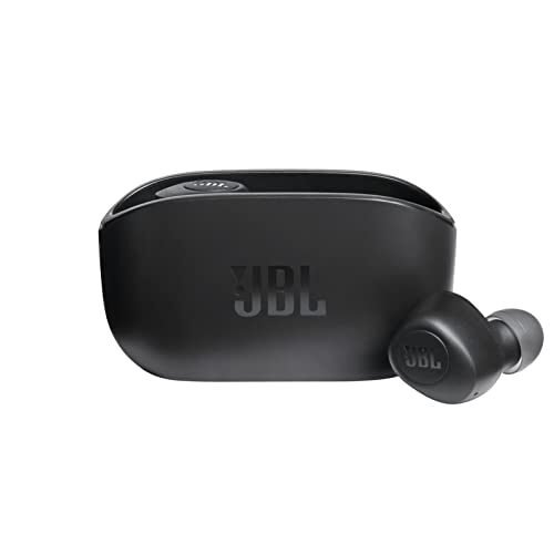 JBL VIBE 100 TWS – Auriculares intraurales inalámbricos, color negro