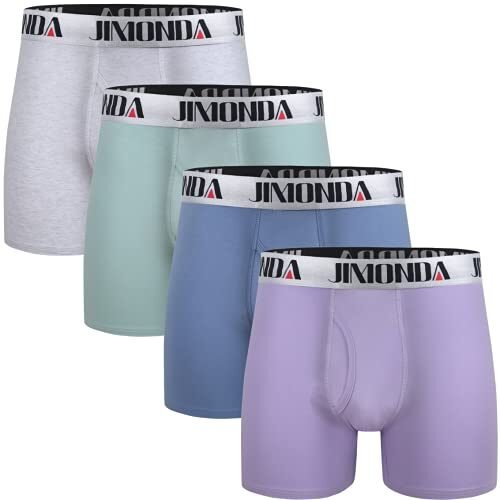 Jimonda Paquete de ropa interior suave para hombre