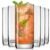 JoyJolt Faye – Vasos Highball de 13 onzas, 6 piezas de vidrio alto