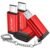 JSAUX Adaptador USB C a Micro USB, (paquete de 4) tipo C hembra a micro USB macho compatible con carga