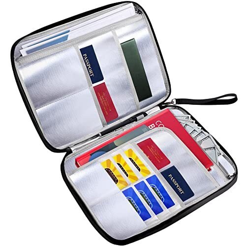 JUNDUN Bolsa de documentos ignífuga