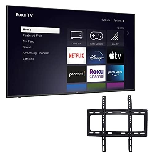 JVC TV de 55 pulgadas clase 4K 2160P Smart LED TV HDR