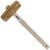 KAKURI Mazo de madera para carpintería de roble de 1.654 in