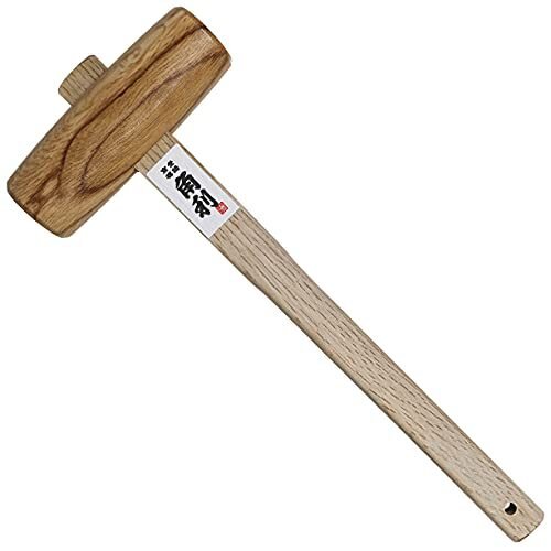 KAKURI Mazo de madera para carpintería de roble de 1.654 in