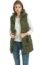 Kaxindeb Women's Hooded Outerwear Vest Lightweight Zipper Up Padded Gilet With Pockets