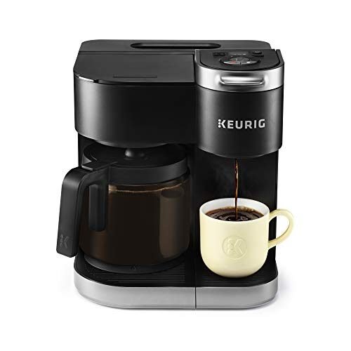Keurig K-Duo – Cafetera por goteo, una sola taza y jarra de 12 tazas