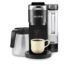 Keurig K-Duo Coffee Maker, Single Serve and 12-Cup Carafe Drip Coffee Brewer, Compatible with K-Cup Pods and Ground Coffee, Black