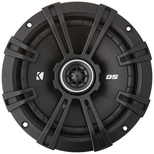 Kicker DSC650 DS Series – Altavoces coaxiales de 6.5 pulgadas y 4 ohmios, par