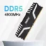 KingSpec 32GB (2x16GB) 4800MHz DDR5 RAM, 1.1V 288-Pin Desktop Memory Module with Onboard Voltage Regulation, So-DIMM Memoria Ram with Heat-Sink, Compatible with PC Computer