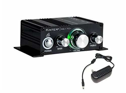 Kinter MA170+ 2 canales Auto Home Cycle Arcade DIY 2 x 18 W