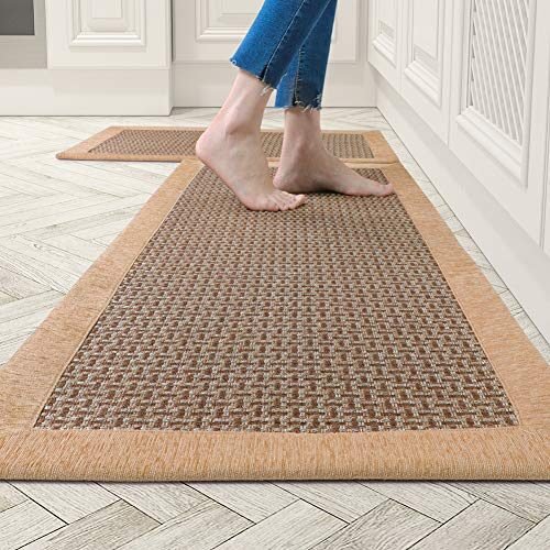 Alfombras y tapetes de cocina antideslizantes, lavables, absorbentes para cocina