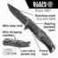 Klein Tools 44228 Electrician's Pocket Knife with Stainless Steel Blade, Perfect for Splitting Cable, Stripping Wire and Everyday Tasks