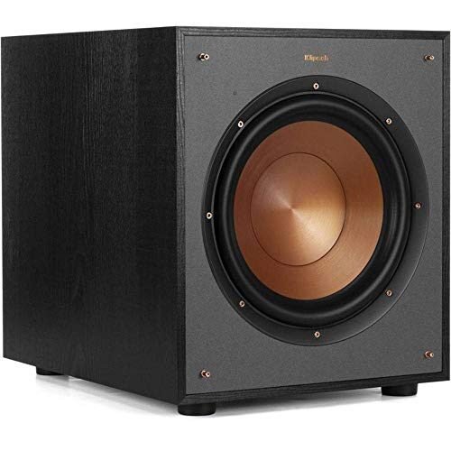 Klipsch R-100SW – Subwoofer de 10 pulgadas, graves increíblemente profundos
