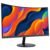 KOORUI 24-Inch Curved Computer Monitor- Full HD 1080P 75Hz Gaming Monitor