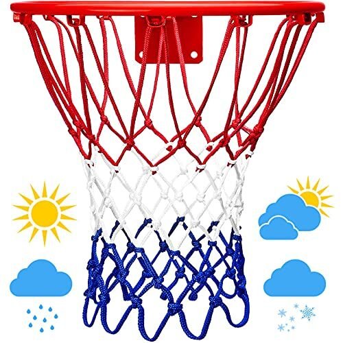 LAO XUE Red de baloncesto resistente y engrosada mejorada 2022