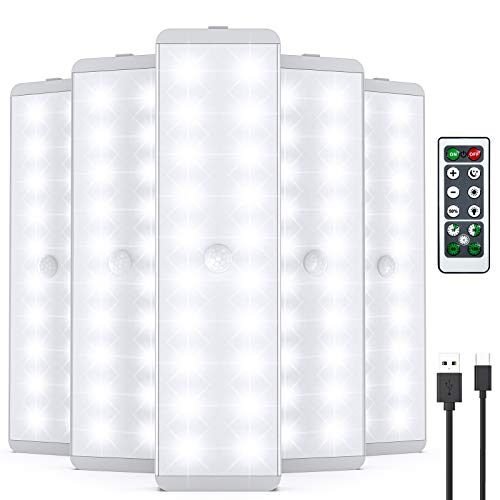 Luz LED para armario, 20 LED, regulador USB