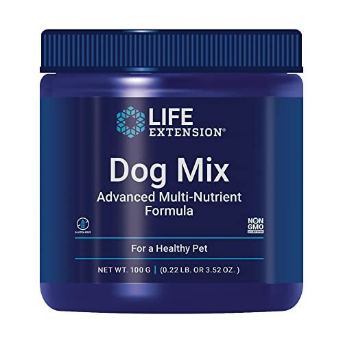 Life Extension Dog Mix – Suplemento nutricional diario en polvo para tu mascota canina
