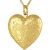 LIFETIME JEWELRY Collar con medallón de corazón antiguo