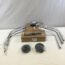 LJHhowe Black Chandelier 6 Light Modern Farmhouse Chandelier for Dining Room Lighting Fixtures Hanging, Rustic Industrial Candle Chandeliers Light Fixture for Foyer Kitchen Living Room