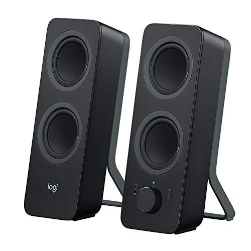 Logitech Z407 Altavoces de computadora Bluetooth con subwoofer (renovado)
