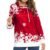 LOTUCY Sudadera de Navidad para mujer