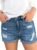 luvamia – Pantalones cortos de denim (jeans)