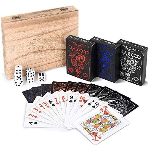 Juego de cartas de lujo, prémium, mazos únicos, póquer, juegos
