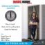Magic Mesh Deluxe- Black- Hands Free Magnetic Screen Door, Mesh Curtain Keeps Bugs Out, Frame Hook & Loop, Hands Free, Pet & Kid Friendly- Fits Doors up to 39 x 83 Inches