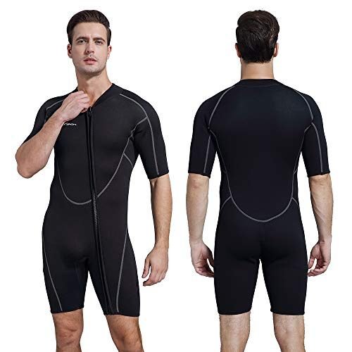 Traje de neopreno corto de 0.118 in (3 mm) para hombre