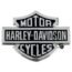 Harley-Davidson Men's Chrome Bar & Shield Logo Belt Buckle HDMBU10615