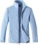 Men's Lightweight Full Zip Soft Polar Fleece Jacket Outdoor Recreation Coat With Zipper Pockets Large