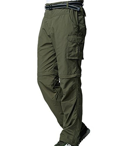 Pantalón tipo cargo de secado rápido y peso ligero para hombre