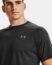 Under Armour Men's Tech 2.0 Short-Sleeve T-Shirt , Carbon Heather (090)/Black, Large
