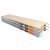 Metaltech Plataforma de aluminio de 7 pies de largo x 19 pulgadas de ancho