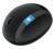 Microsoft Sculpt Mouse ergonómico, negro, mouse inalámbrico para comodidad natural de la muñeca