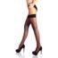 MILA MARUTTI Fishnet Stay up Stockings Lace Silicone Top Thigh Highs (XL, Brown)