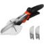 GARTOL Miter Shears- Multifunctional Trunking Shears for Angular Cutting of Moulding and Trim, Adjustable at 45 To 135 Degree, Hand Tools for Cutting Soft Wood, Plastic, PVC, with Replacement blades