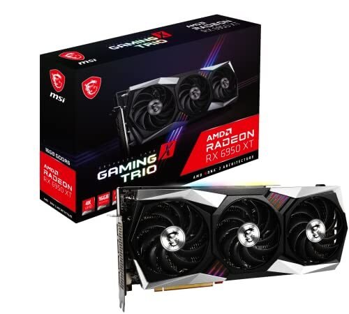 MSI Gaming Radeon RX 6950 XT 256 bits 16 GB GDDR6 DP/HDMI Triple Torx 4.0