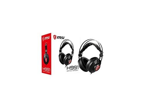 MSI H991 – Auriculares con cable para videojuegos, micrófono integrado