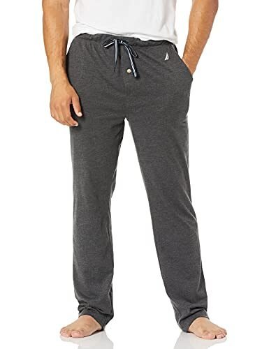 Nautica Pantalón de descanso de punto suave para hombre
