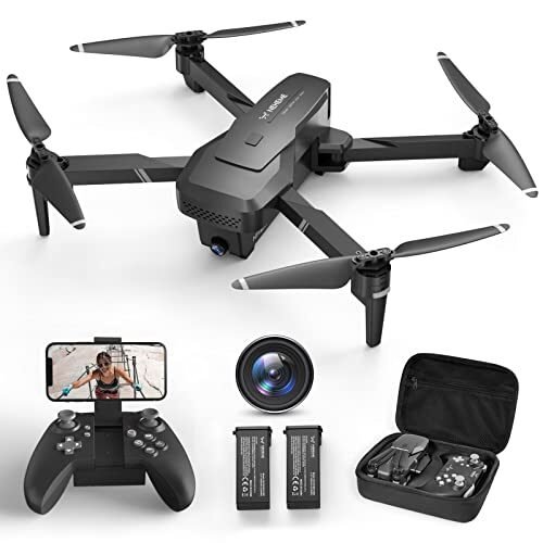 NEHEME Drones con cámara para adultos, dron NH760 1080P FPV