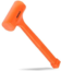 NEIKO 02847A 2 LB Dead Blow Hammer, Neon Orange | Unibody Molded | Checkered Grip | Spark and Rebound Resistant
