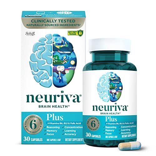 NEURIVA – Rendimiento cerebral Plus, suplemento de apoyo