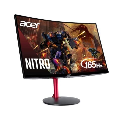 Nitro by Acer – Monitor de juegos Full HD de 27 pulgadas de 1920 x 1080 1500R Curve PC