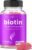 Gomitas de Biotin 10 000 mcg [la máxima potencia] para cabello saludable, piel y uñas para adultos y niños