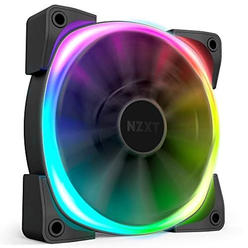 NZXT AER RGB 2 – HF-28140-B1 – 5.512 in – Personalizaciones avanzadas de iluminación
