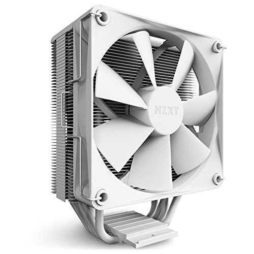 NZXT Enfriador de aire T120 CPU – RC-TN120-W1 – Enfriador líquido de CPU